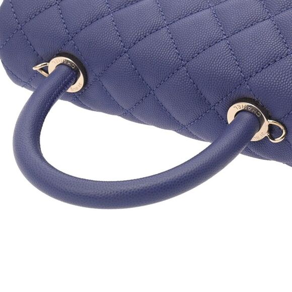 Chanel Calfskin Purple Handbags - Picture 4 of 10